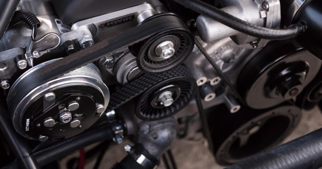 Motor de coche con correa de distribución y posible vicio oculto